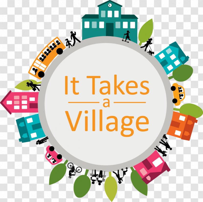 It Takes A Village Child Nocatee Family - Artwork Transparent PNG
