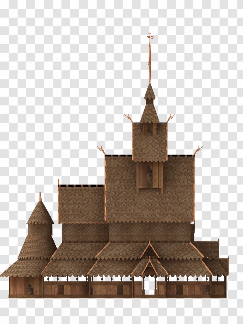 Chapel Middle Ages Facade Roof Medieval Architecture - Church 3d Transparent PNG