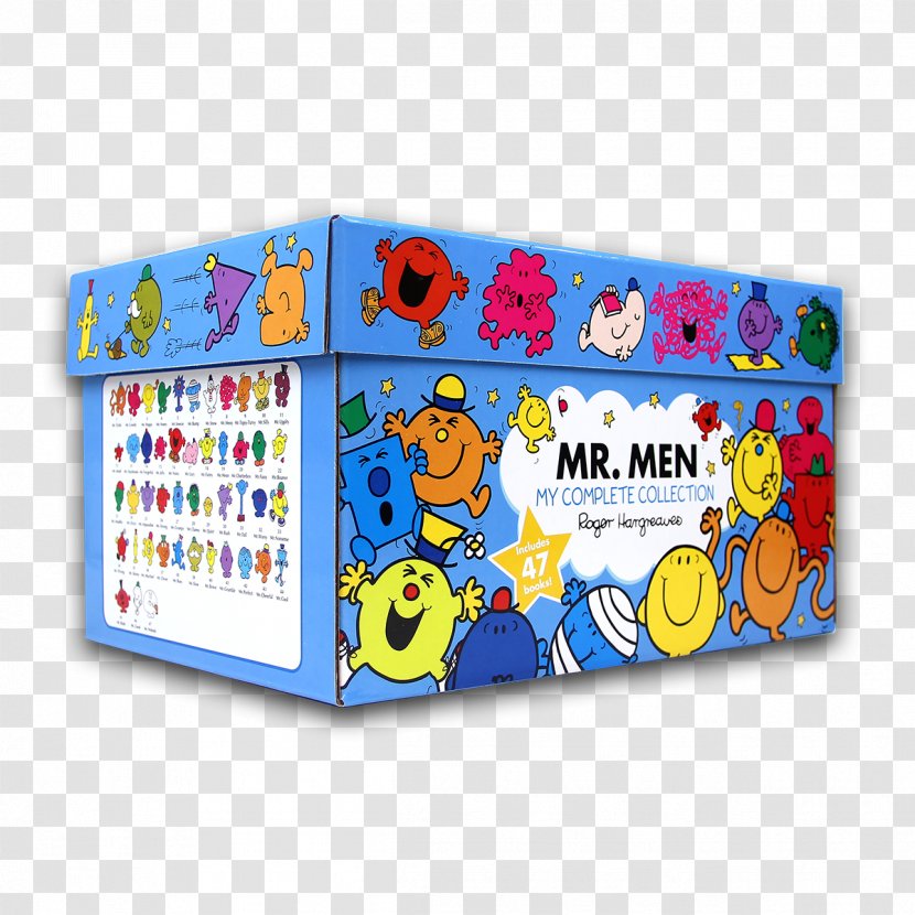 Mr. Nobody Men Mr My Complete Collection Box Set Little Miss Christmas Library Bus - Man - Toy Books Transparent PNG