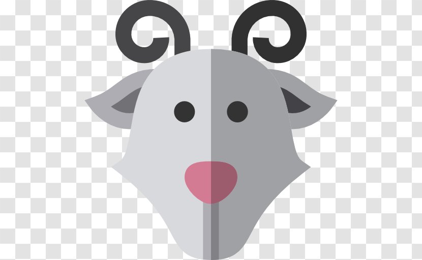 Clip Art - Dog Like Mammal - Goat Transparent PNG