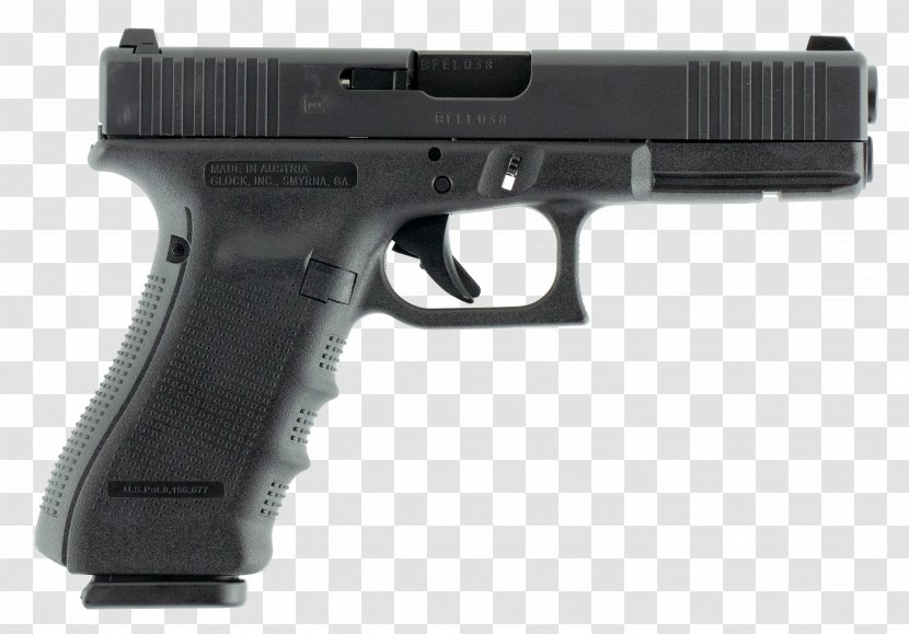 Browning Arms Company Firearm Pistol Hi-Power Buck Mark - Glock 17 - Weapon Transparent PNG