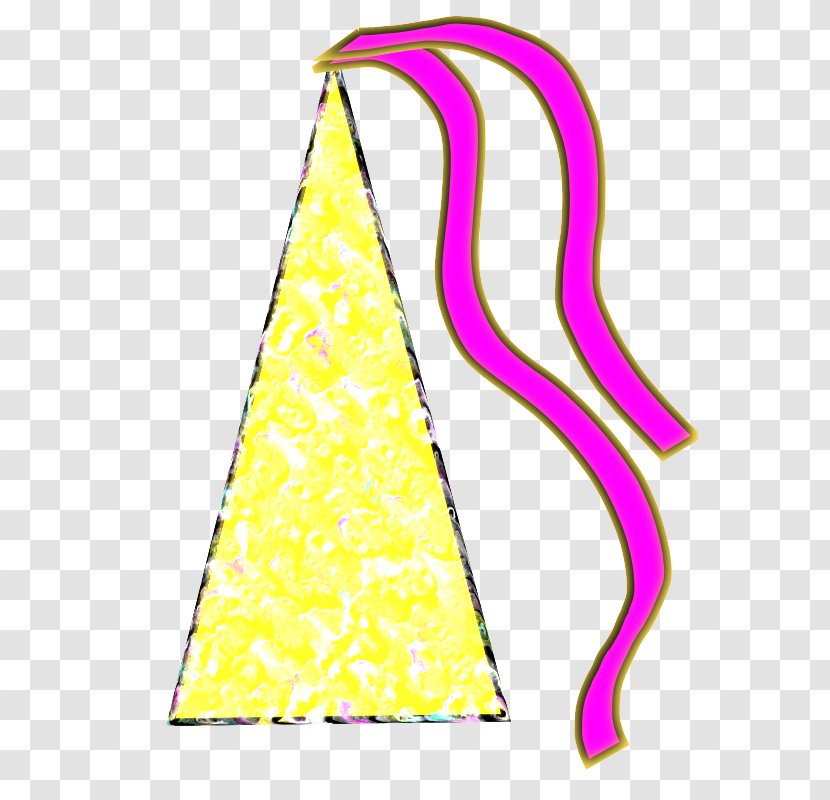 Clip Art - Triangle - Birthday Hat Transparent PNG