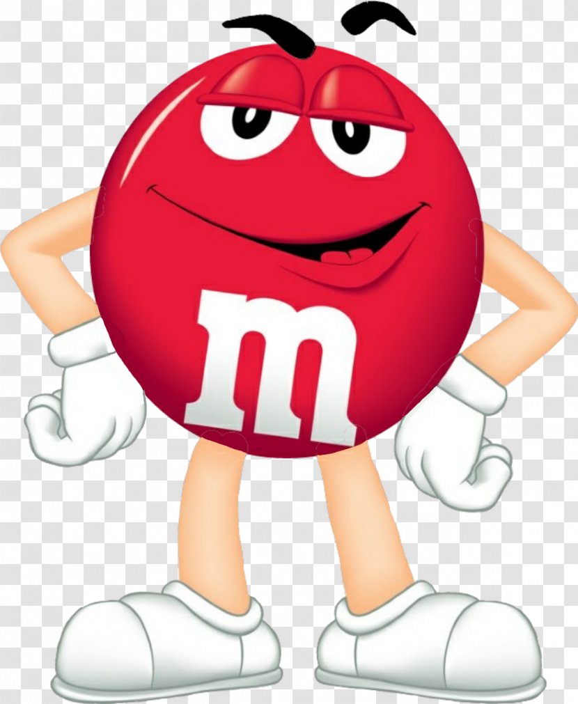 M&M's Candy Chocolate Red Clip Art - Cartoon - Eminem Transparent PNG