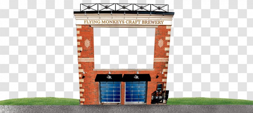 Flying Monkeys Craft Brewery Beer Bock Ale - Window Transparent PNG