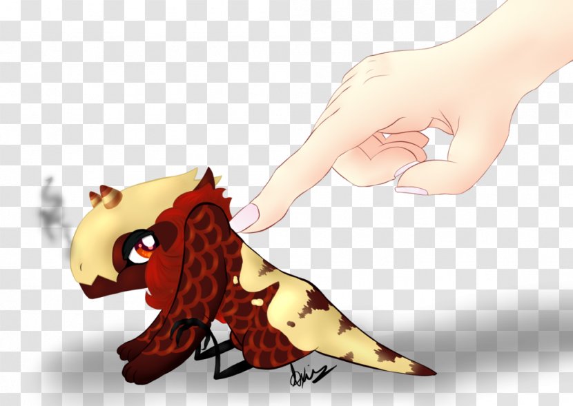 Horse Illustration Mammal Finger Animated Cartoon - Hand Transparent PNG