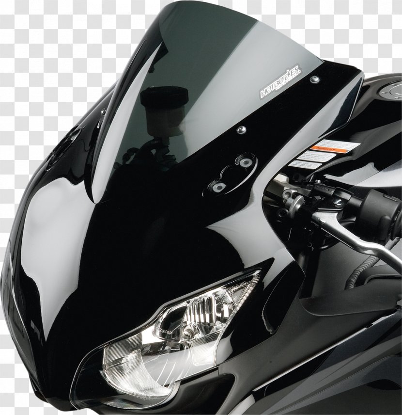 Windshield Motorcycle Honda CBR250R/CBR300R Exhaust System - Helmet Transparent PNG