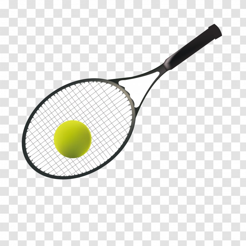 Racket Tennis Rakieta Tenisowa - Strings Transparent PNG