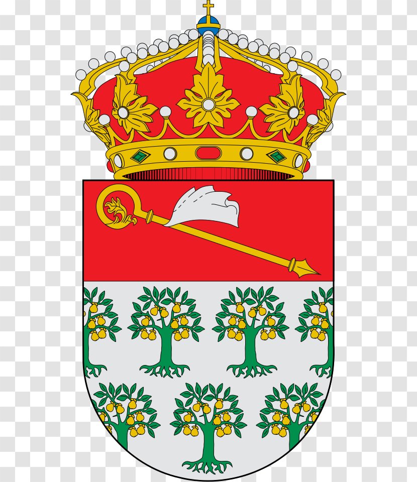 Navalmoral De La Mata Escutcheon Romangordo León Coat Of Arms - Recreation - Valentine Elements Transparent PNG