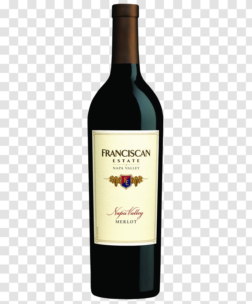 Franciscan Estate Cabernet Sauvignon Oakville Wine Blanc - Bottle - Pepper Aniseed Transparent PNG