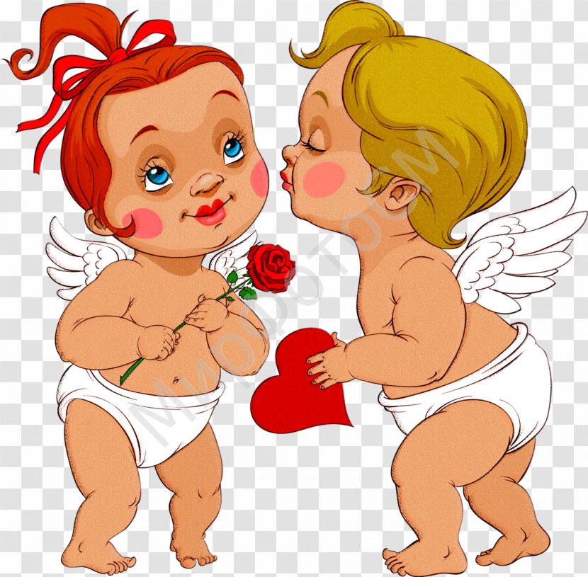 Michael Cupid Angel Love Clip Art - Cartoon Transparent PNG