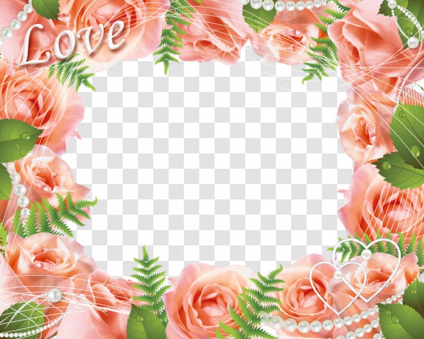 Picture Frame Clip Art - Cut Flowers - Love Transparent PNG