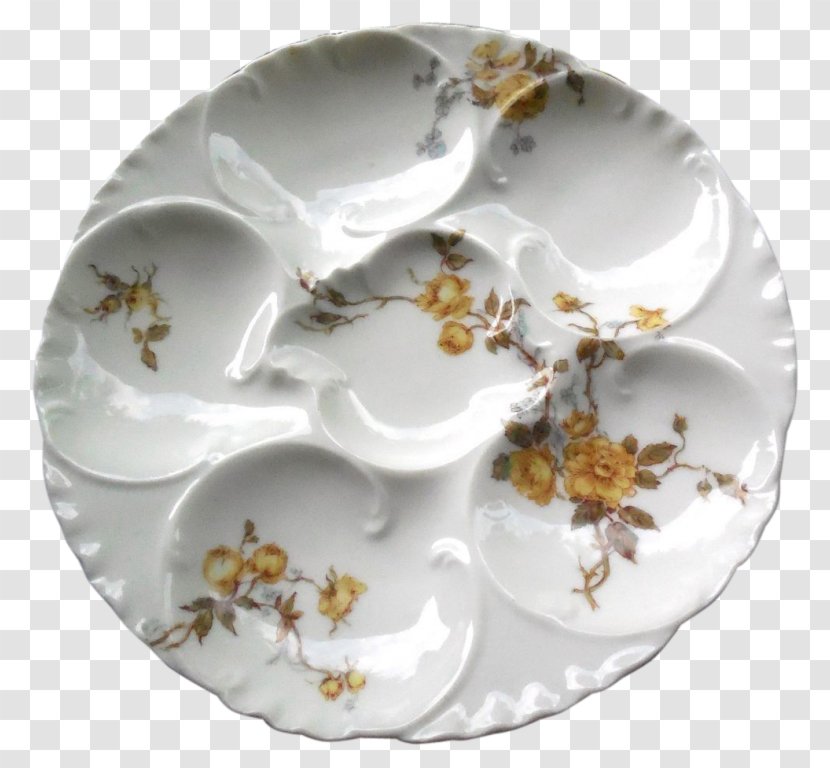 Oyster Plates Limoges Porcelain Haviland & Co. - Saucer - Plate Transparent PNG