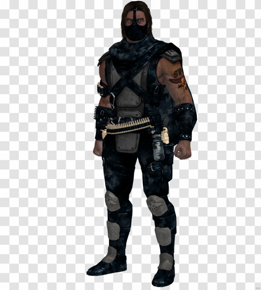 Mortal Kombat X Erron Black Stryker Art Mercenary Transparent PNG