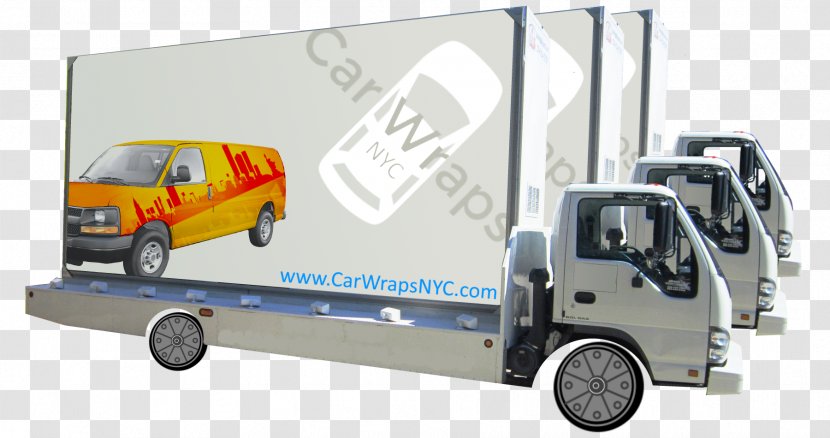 Commercial Vehicle Car Fleet Wrap Advertising - Technology Transparent PNG