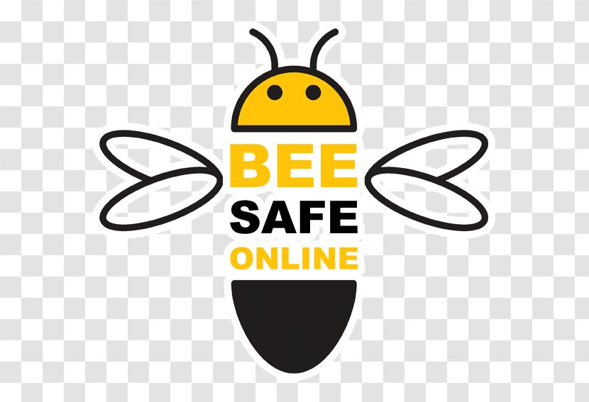 Bee Insect Twitter Online And Offline Smiley - Yellow Transparent PNG