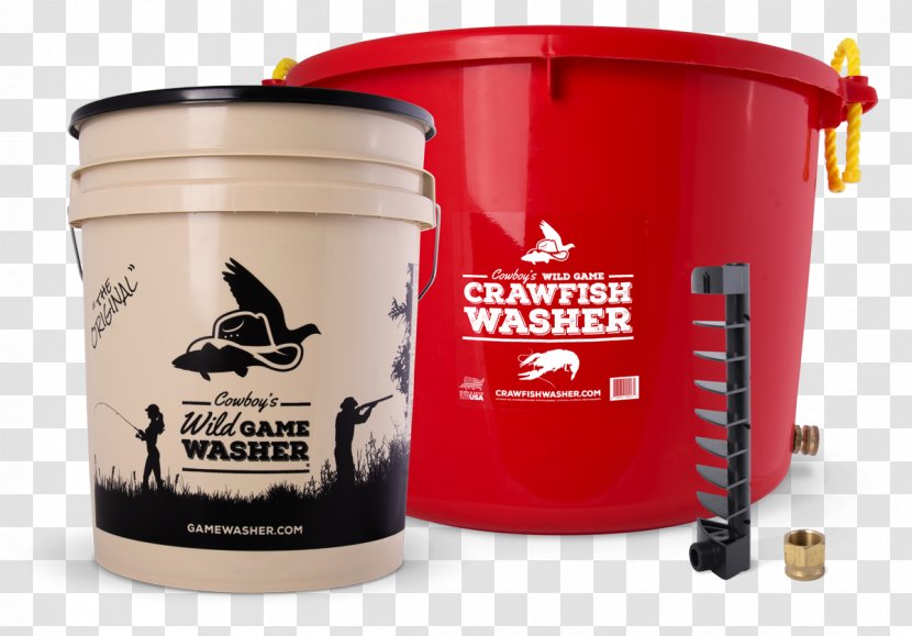 Crayfish Washing Machines Bucket Cleaning - Cajun Cuisine - Debris Transparent PNG