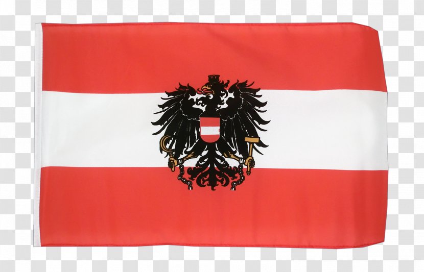 Flag Of Austria Fahne Banner - Flaggenonline Inh Thomas Ruge - Eagle Transparent PNG