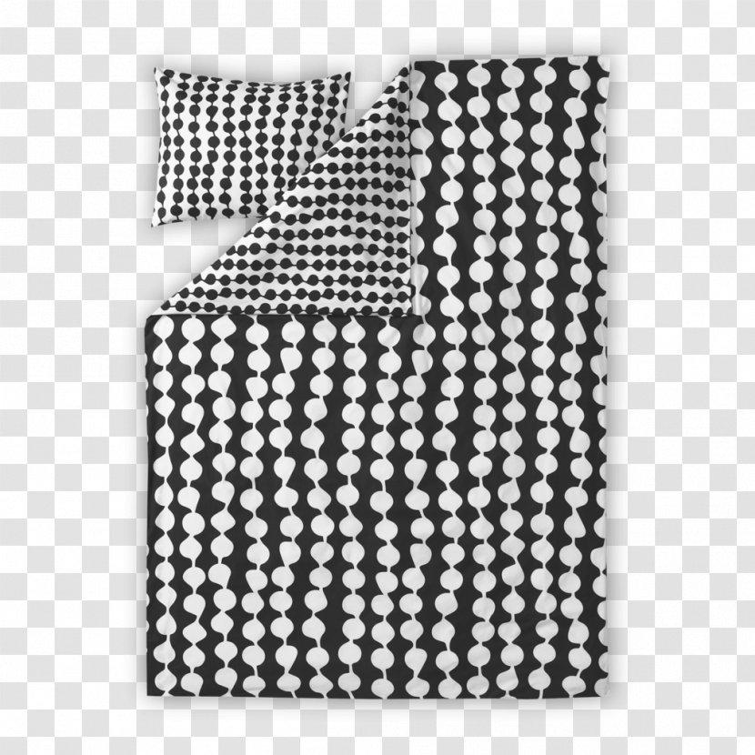 Finland White Black Cotton Textile - Area - Quilt Cover Transparent PNG