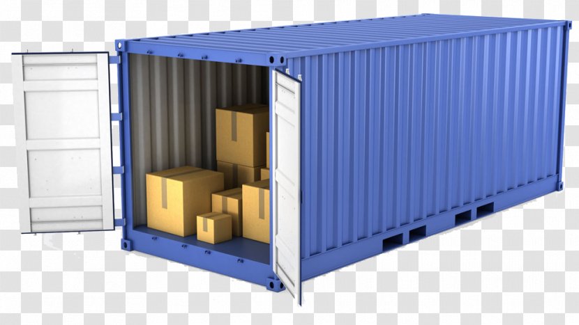 Mover Shipping Container Intermodal Freight Transport Self Storage - In The Car Trunk Transparent PNG