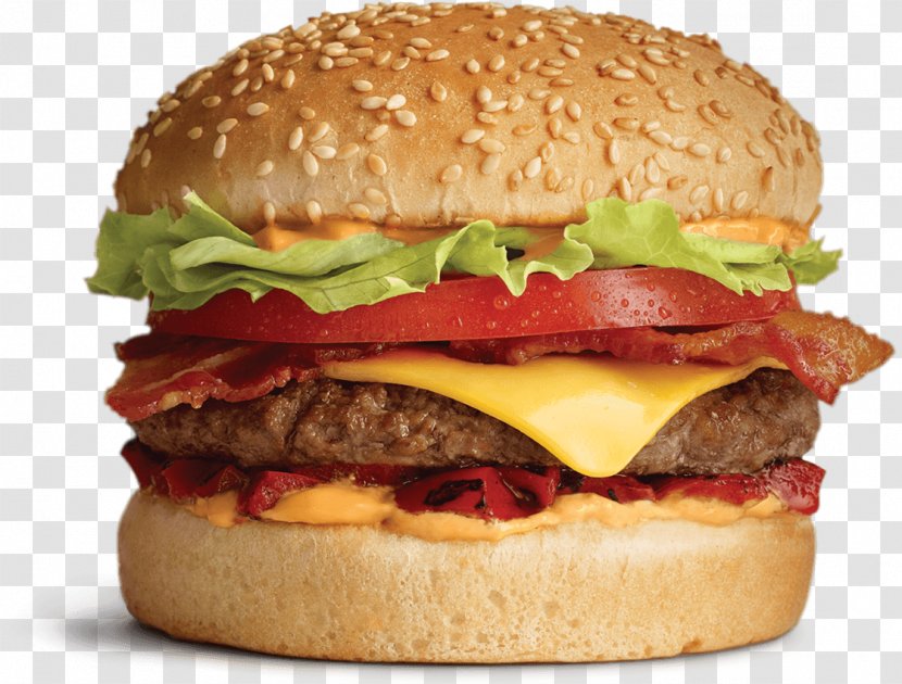 Hamburger Cheeseburger Chicken Sandwich French Fries Sriracha Sauce - Junk Food Transparent PNG
