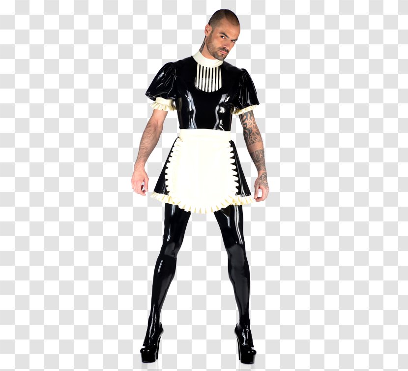Costume French Maid Dress Café - Frame Transparent PNG