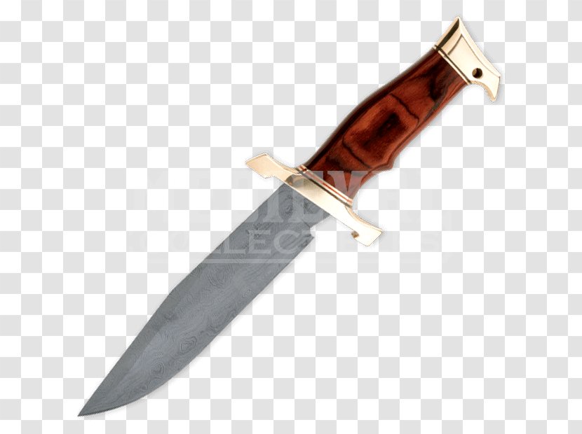 Bowie Knife Hunting & Survival Knives Throwing Blade - Kitchen Utensil - Master Cutlery Transparent PNG