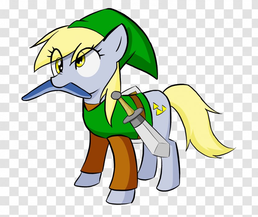 Derpy Hooves Pony The Legend Of Zelda: A Link To Past Drawing - Unicorn Face Transparent PNG