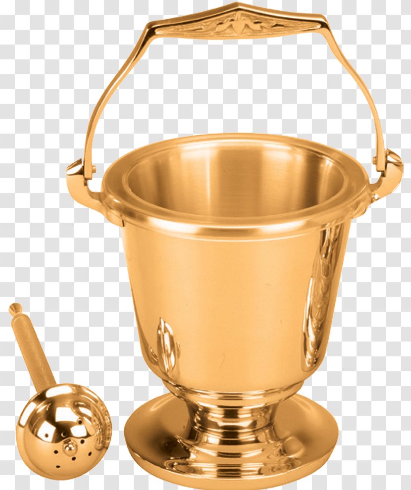 Brass Candlestick Religion Bronze Sanctuary Lamp - Censer - Water Sprinkler Transparent PNG