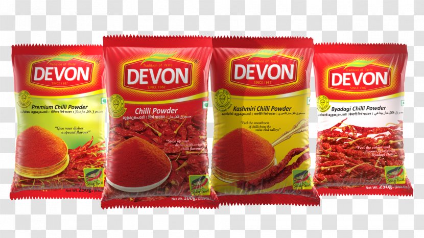 Natural Foods Flavor Chili Powder - Kerala Food Transparent PNG