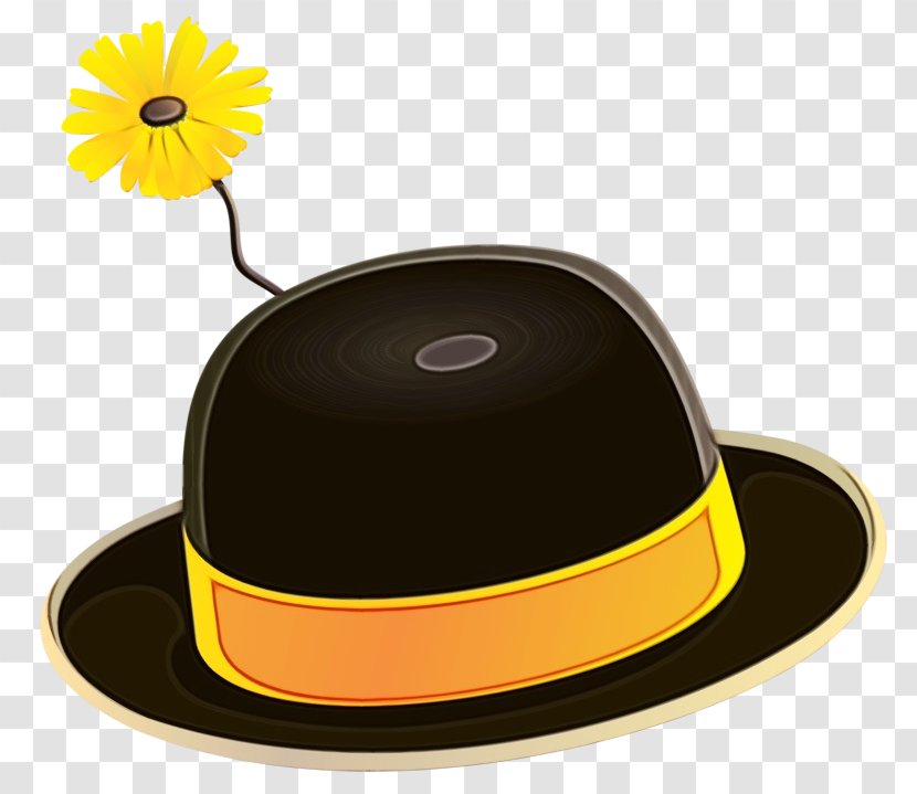 Top Hat Cartoon - Clothing Accessories - Fedora Fashion Accessory Transparent PNG