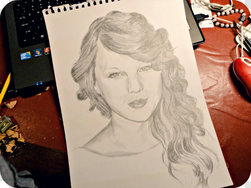 Drawing Wyomissing Portrait Singer-songwriter - Flower - Taylor Swift Transparent PNG