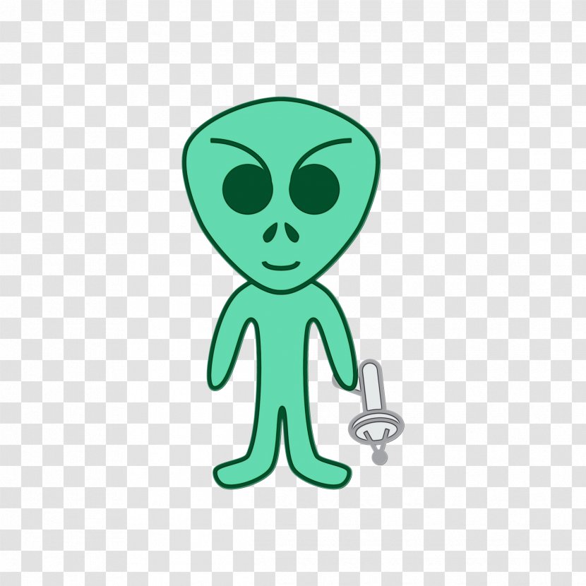 Aliens Cartoon - Green - Fictional Character Symbol Transparent PNG