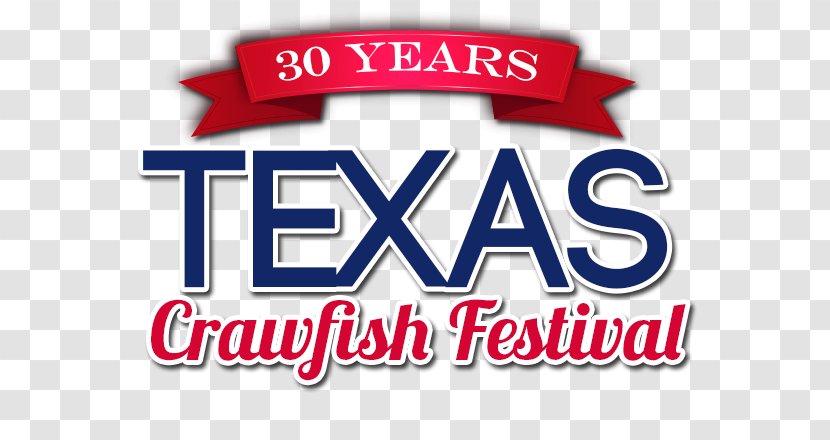 Texas AirSystems Organization Graphic Design Breaux Bridge Crawfish Festival - Signage - 30 Years Transparent PNG