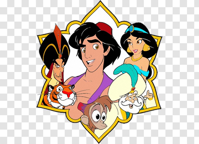 Aladdin Princess Jasmine Genie Jafar Abu - Sultan Transparent PNG