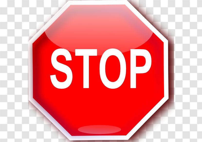 Stop Sign Priority Signs Clip Art - Symbol Transparent PNG