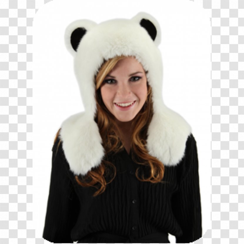 Beanie Hoodie Polar Bear Costume - Clothing Accessories - Fake Fur Transparent PNG