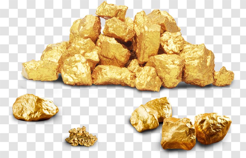 Gold As An Investment Bar Nugget - Precious Metal - Binary Option Transparent PNG