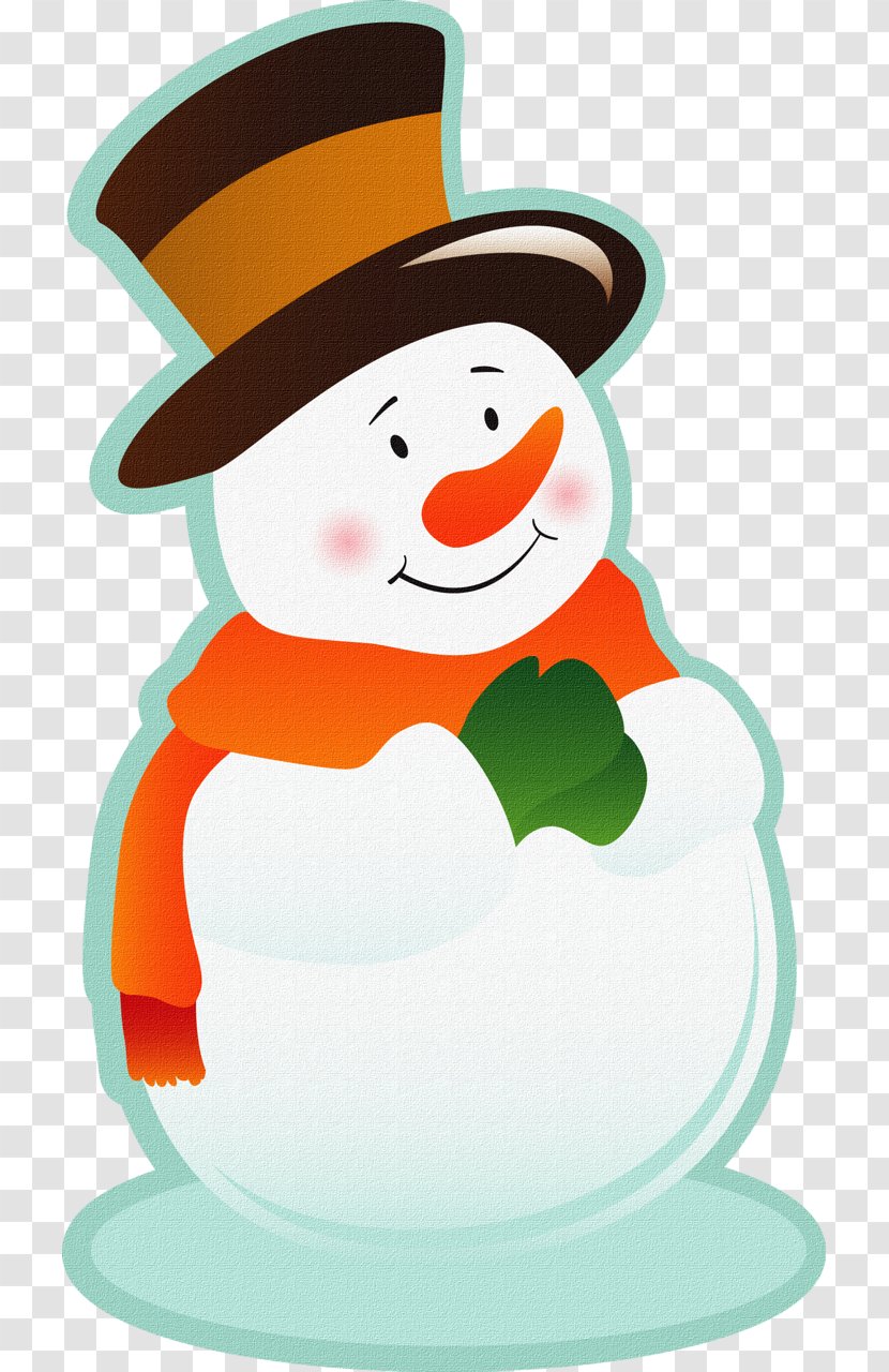 Snowman Christmas Day Greeting & Note Cards - Snow Transparent PNG