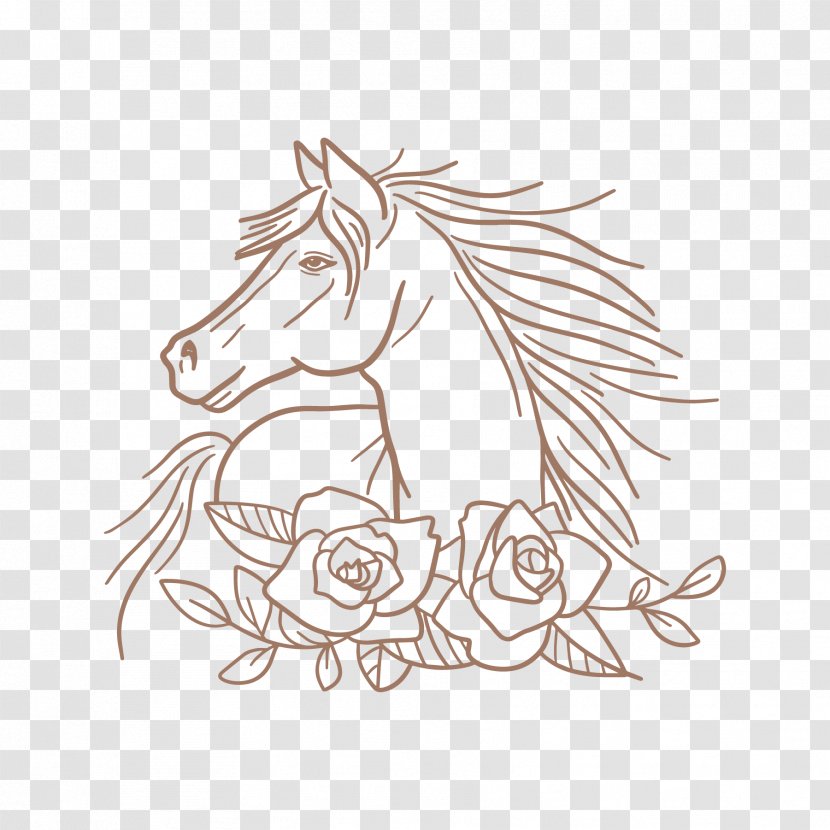 Wedding Love Background - White - Mare Coloring Book Transparent PNG
