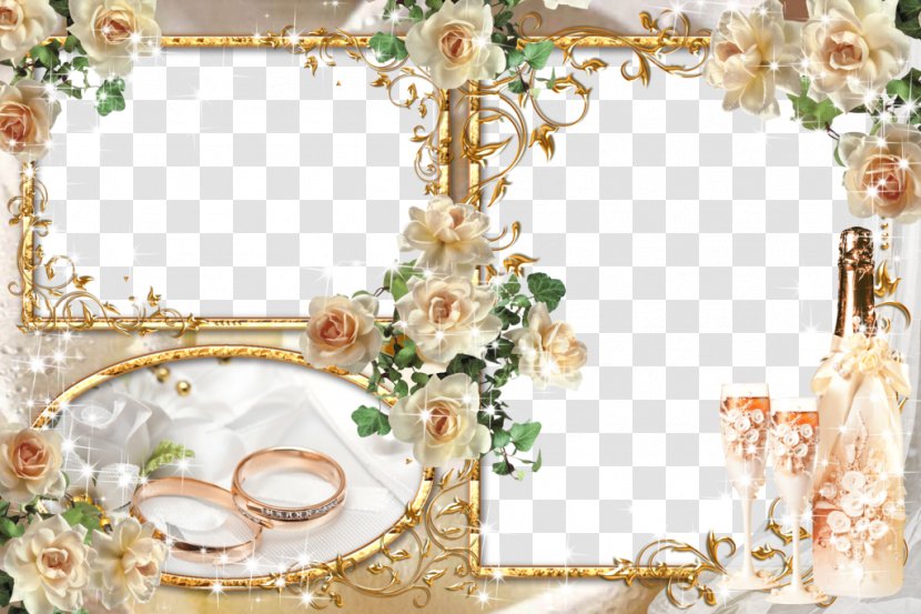 Wedding Invitation Picture Frame - Convite - Elements Transparent PNG