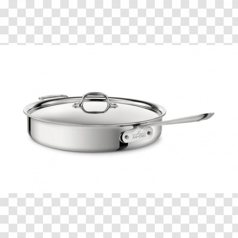 Frying Pan Cookware All-Clad Stainless Steel Stewing - And Bakeware Transparent PNG