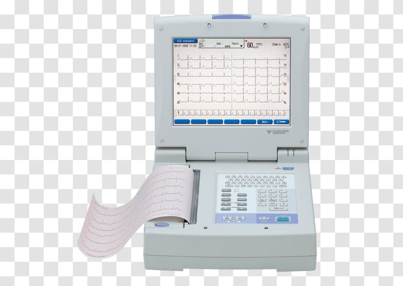 Electrocardiography Medicine Medical Equipment Cardiac Stress Test Heart Arrhythmia - System Transparent PNG
