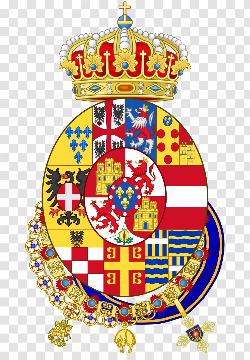 Duchy Of Parma House Bourbon-Parma Coat Arms Heraldry - Symbols From The Middle Ages Transparent PNG