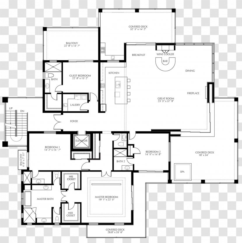 Floor Plan Great Exuma Island February Point Resort Estates Georgetown Stocking Beach Villa - Diagram - Those Things In The BedroomFor Quarre Transparent PNG