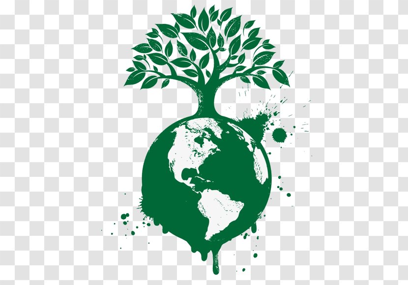 Logo Tree Vector Graphics Design Image - Botany - Earth Day Transparent PNG