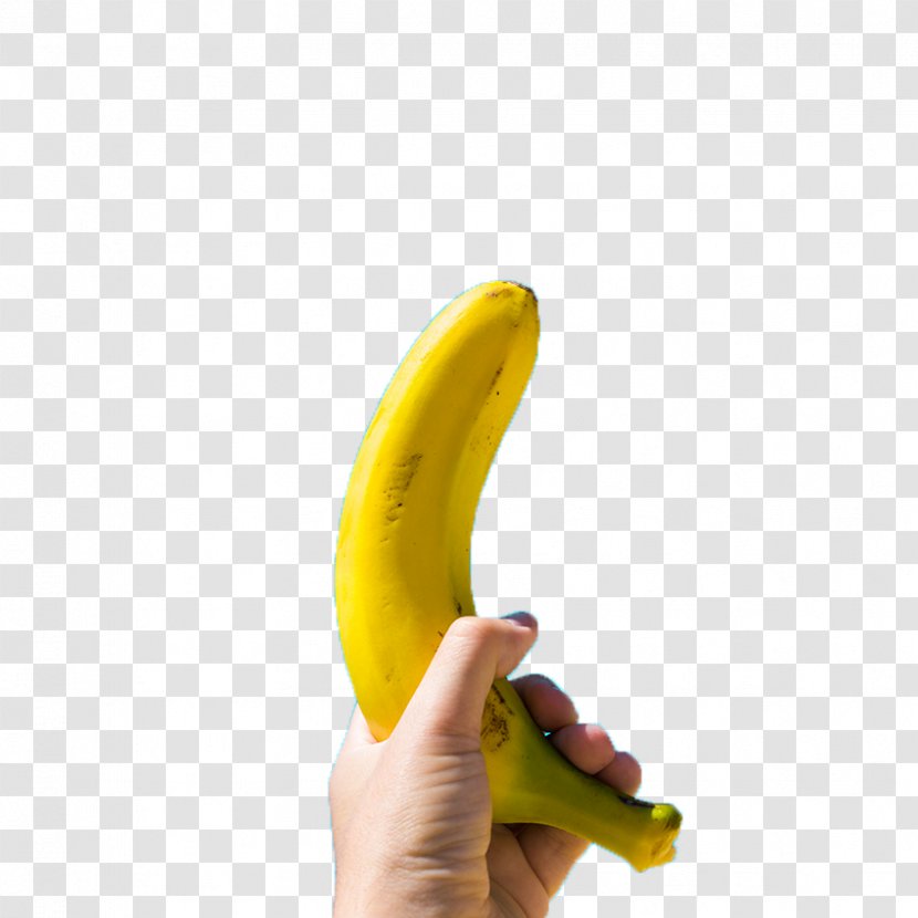 Banana Peel Auglis Computer File - Hand - Holding A Transparent PNG