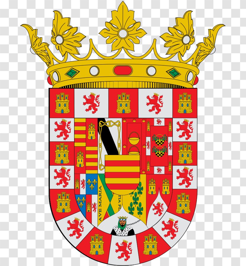 Spain Coat Of Arms Puerto Rico Crown Castile - Symbol - Area Transparent PNG