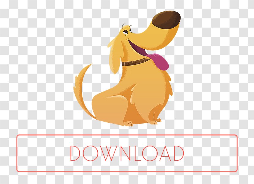 Dog Cartoon Graphic Design - Drawing - With Tongue Transparent PNG