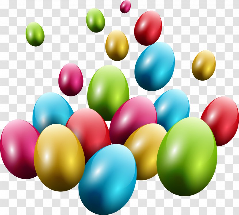 Easter Bunny Egg Hunt Clip Art - Eggs Transparent PNG