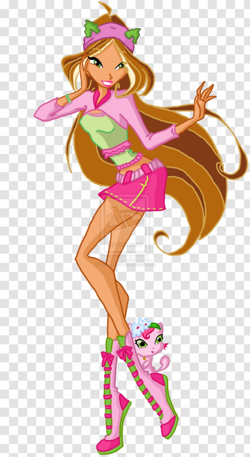 Flora Roxy Bloom Tecna Daphne - Cartoon Transparent PNG